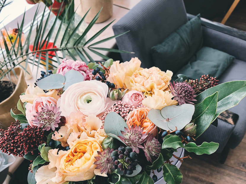 Research shows that flowers are good for your health and well-being. Research shows that flowers are good for your health and well-being.