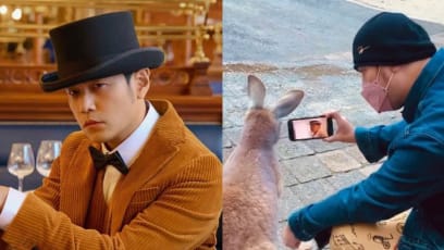 Jay Chou Watches New Music Video With A Kangaroo; Asks The Animal If The Song Is Okay
