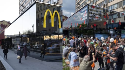 Commentary: No more H&M and McDonald’s? Russians shrug and walk on 