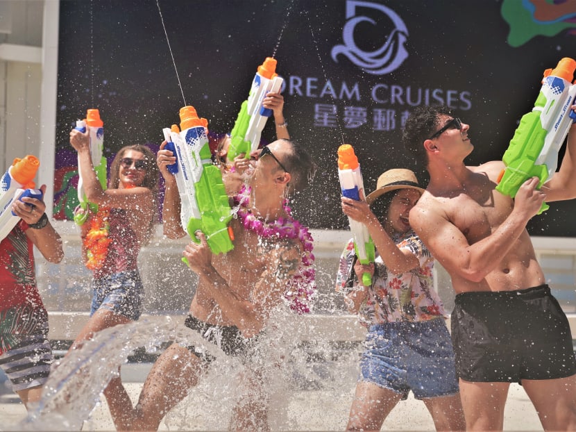 For a limited season, celebrate Songkran and take your pick from a plethora of Thai-themed activities onboard World Dream. Photos: Dream Cruises