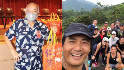 Lo Hoi Pang, 79, No Longer Needs A Walking Stick After Hiking With Chow Yun Fat Daily For The Past 6 Months