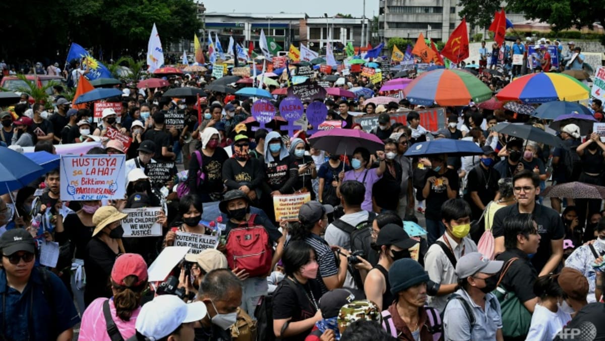 Philippine protesters celebrate ‘People Power’ ousting of Marcos Sr