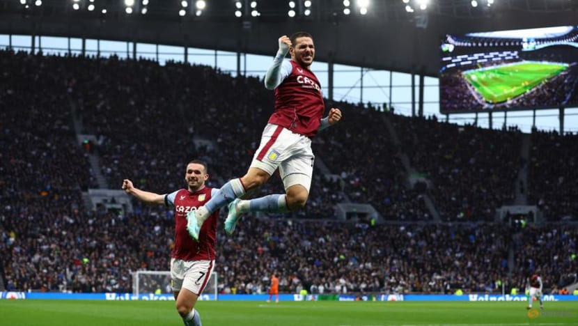Tottenham slump to Villa defeat as top four hopes suffer blow Tottenham slump to Villa defeat as top four hopes suffer blow