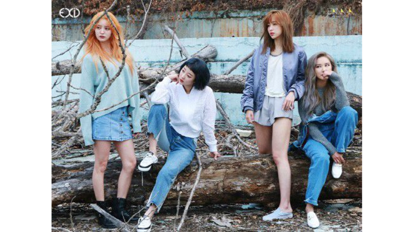EXID Shows Off Unique Charm on ′Arena HOMME+′