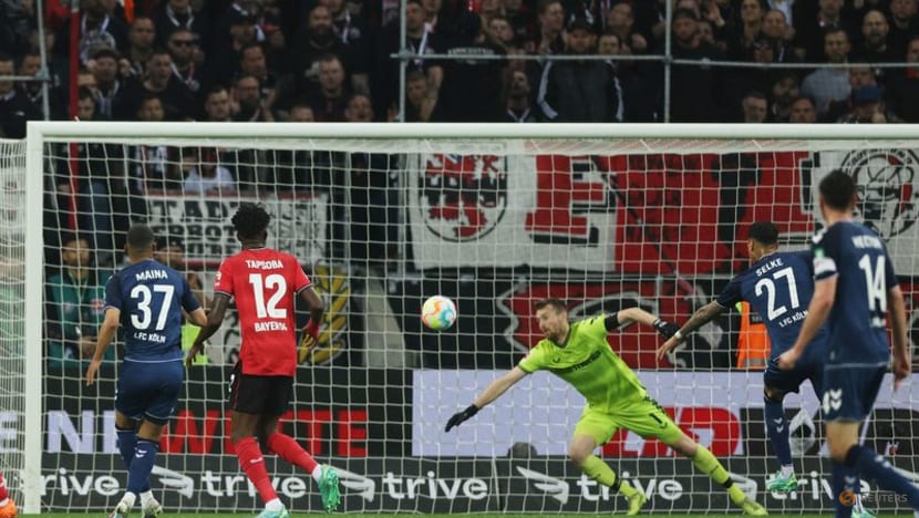 Selke double helps Cologne end Leverkusen's 14-game unbeaten run