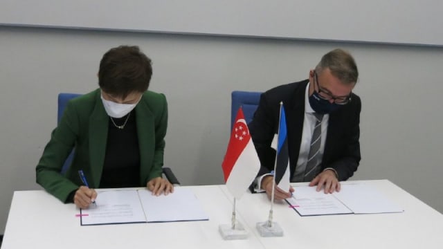 我国与爱沙尼亚签合作备忘录 促进两国企业数码领域合作