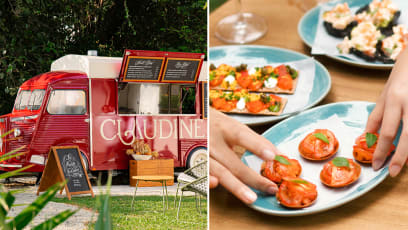 French Restaurant Claudine’s Cute Vintage Food Truck Serves Gourmet Snacks From $16