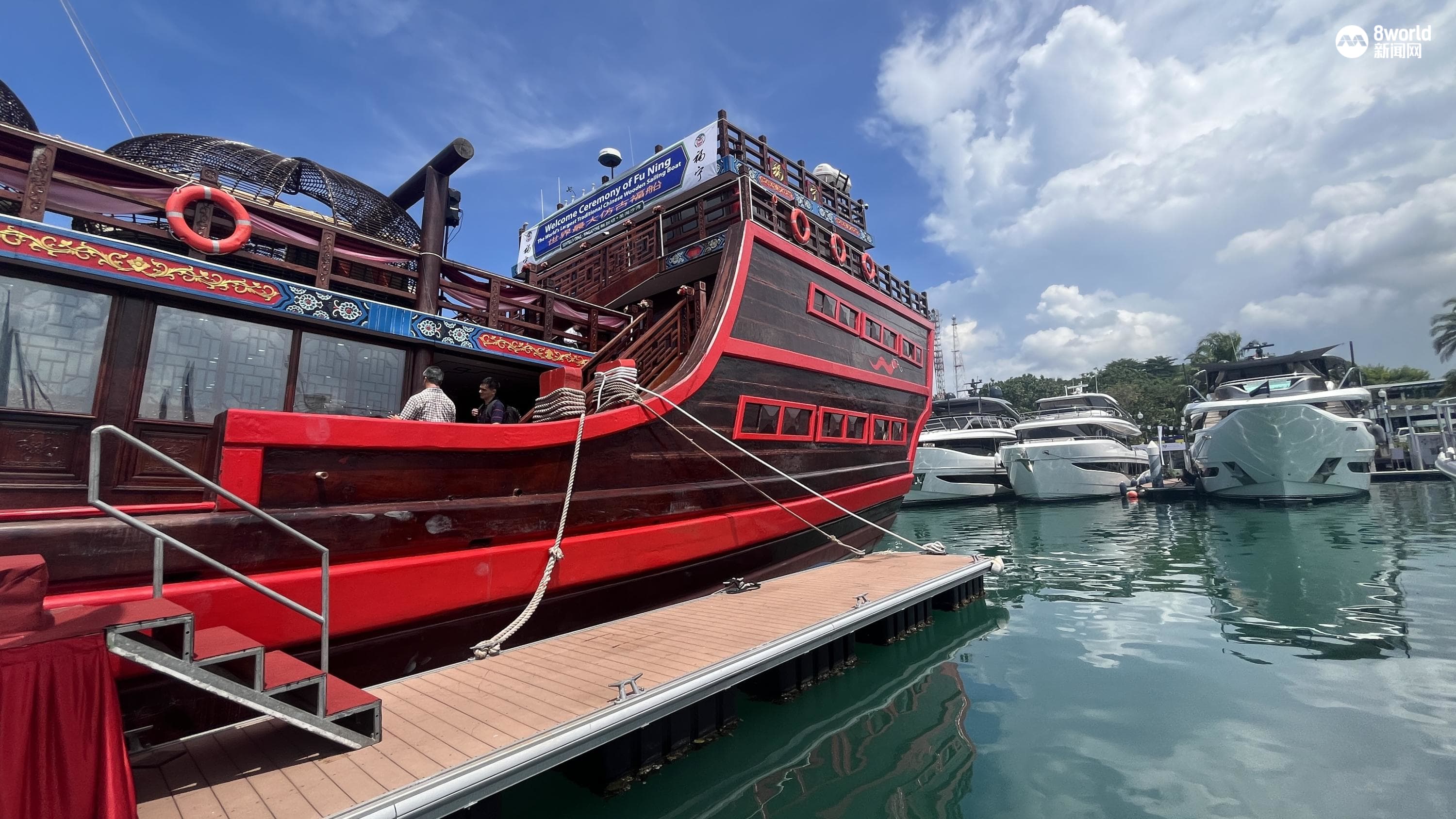 中国商人建造世界最大木帆船将本地设为母港- 8world