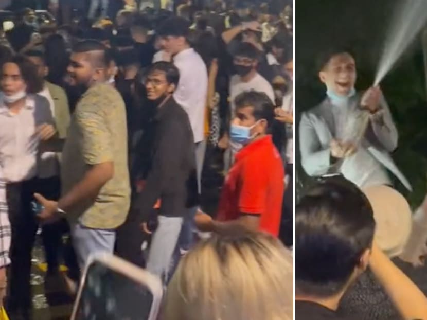 Authorities looking into 'potential superspreading event' at Clarke Quay, after crowds purportedly gathered for impromptu New Year countdown