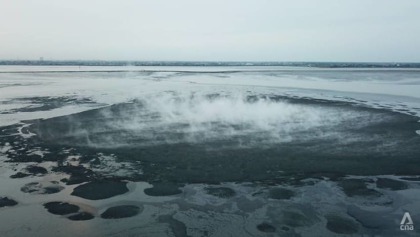 15 years on, mud continues to gush in East Java villages as residents reel from odour and heat 15 years on, mud continues to gush in East Java villages as residents reel from odour and heat