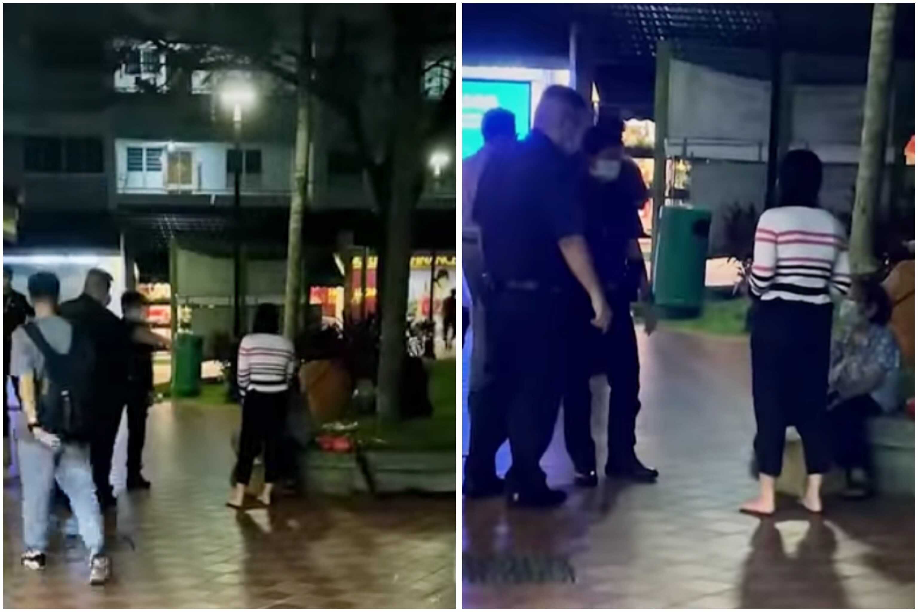 The Online Citizen website re-published content from an Instagram users that showed police officers allegedly bullying an older woman in Yishun for not wearing a mask. The police said that these allegations are untrue. The Online Citizen website re-published content from an Instagram users that showed police officers allegedly bullying an older woman in Yishun for not wearing a mask. The police said that these allegations are untrue.