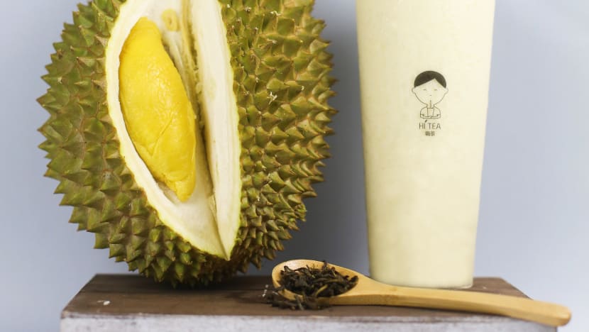 Hi Tea's Durian Jasmine Tea Taste Test: Nice Or Not?