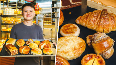 Freshly Baked $2 Croissant & $2.80 Kouign Amann Found At Hawker Stall In Bukit Timah