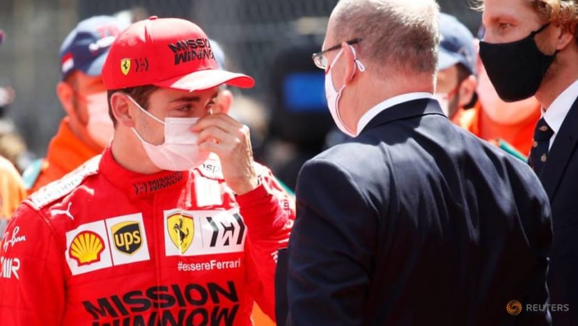 Motor racing-Pole sitter Leclerc a non-starter in home Monaco GP Motor racing-Pole sitter Leclerc a non-starter in home Monaco GP