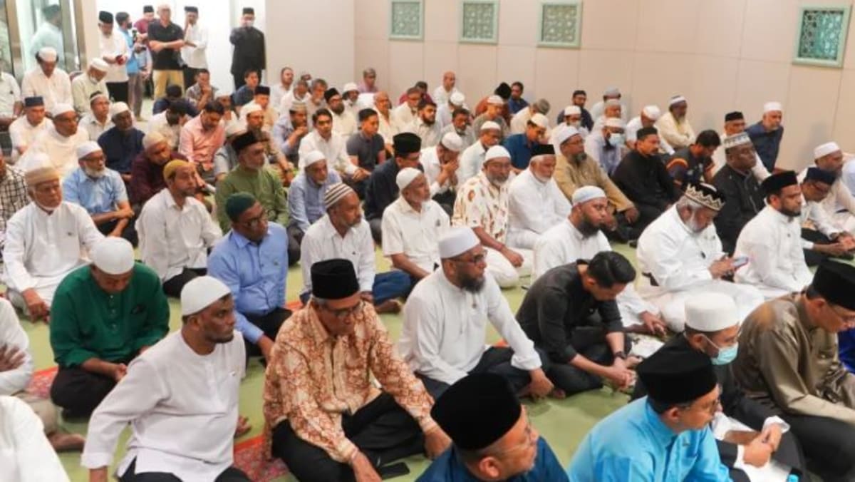 Sebanyak 240,000 ruang solat disediakan untuk solat Hari Raya