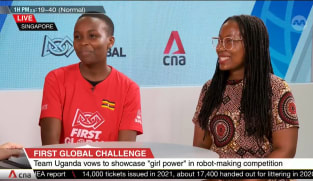 A need to empower, upskill young women with STEM so they can solve problems for their communities: Team Uganda 