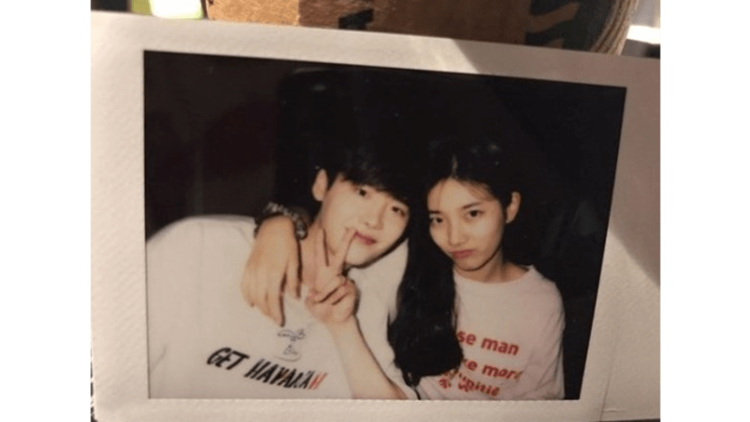 miss A′s Suzy Shares Photo With Co-Star Lee Jong Suk