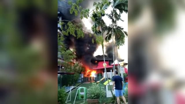 巴西班让一所学前教育中心失火 无人受伤