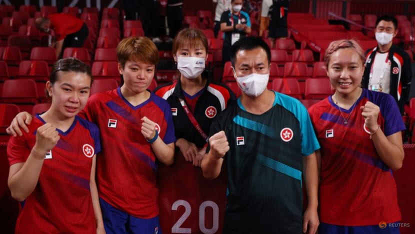 Olympics-Table Tennis-Hong Kong bags first women's team bronze Olympics-Table Tennis-Hong Kong bags first women's team bronze