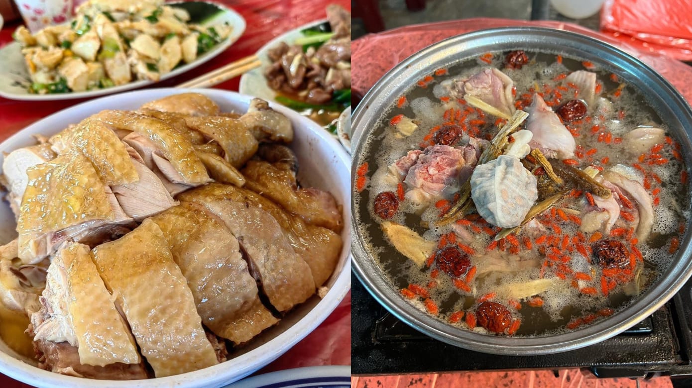 必吃放山鸡和超新鲜野菜！台湾阳明山竹子湖美食推荐