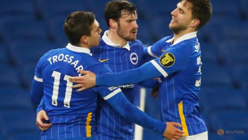 Football: Brighton beat lacklustre Spurs to claim first home win Football: Brighton beat lacklustre Spurs to claim first home win