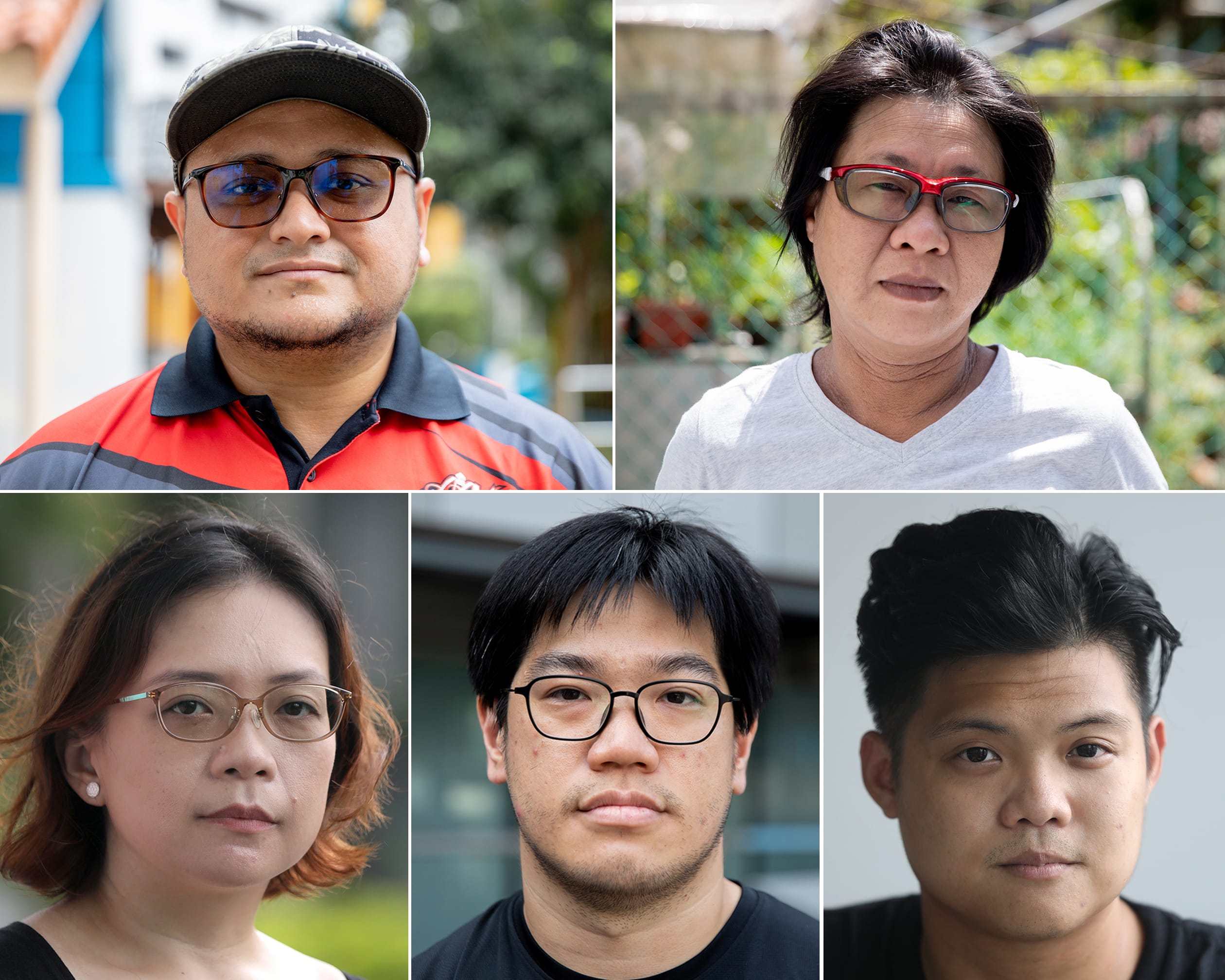 (Clockwise from top) Mr Firdaus Abdul Hamid, Madam Sandy Goh, Mr Derrick Yip, Mr Tang Meng Kit and Ms Judy Lang (Clockwise from top) Mr Firdaus Abdul Hamid, Madam Sandy Goh, Mr Derrick Yip, Mr Tang Meng Kit and Ms Judy Lang