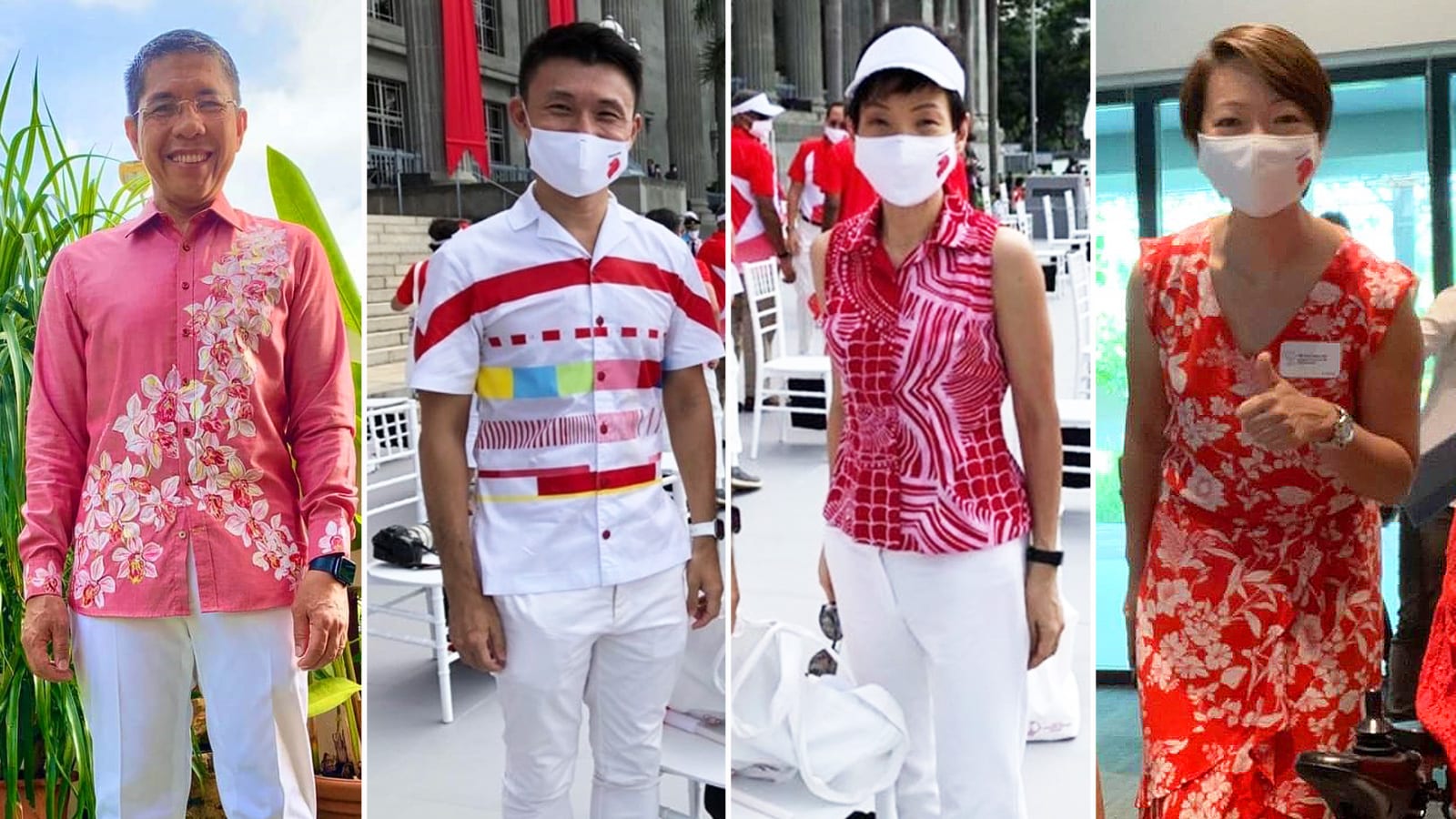 These MPs Nailed National Day Style In Red, White And Local
