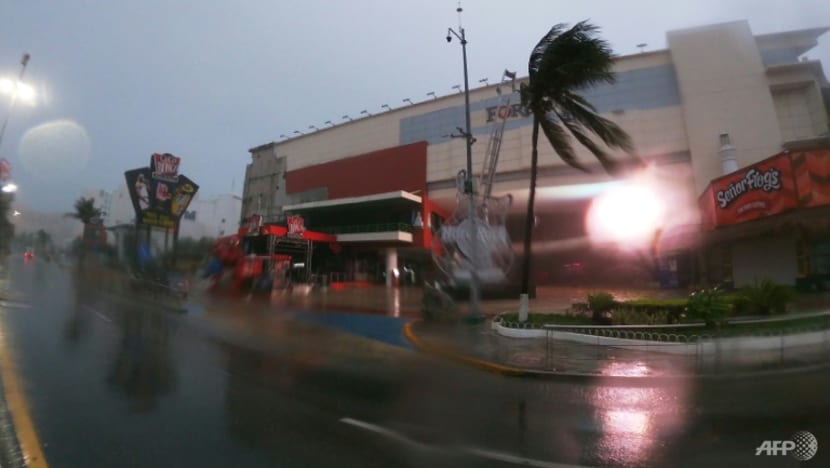 Grace weakens to tropical storm after lashing Mexican Caribbean