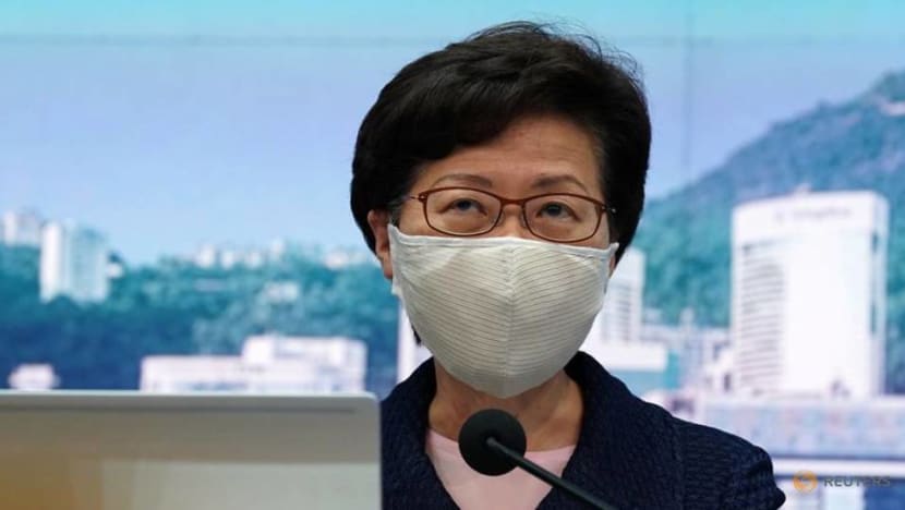 Hong Kong leader says won't take US sanctions against her to heart Hong Kong leader says won't take US sanctions against her to heart