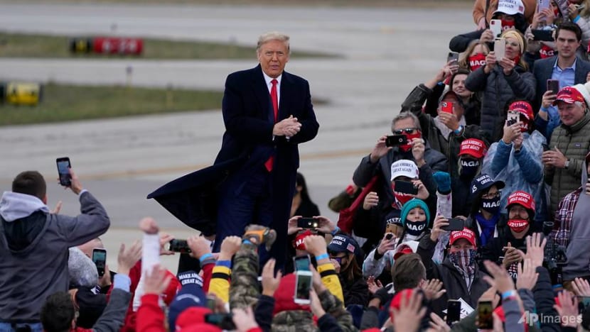 Trump leans into fear tactics in bid to win Midwest states Trump leans into fear tactics in bid to win Midwest states