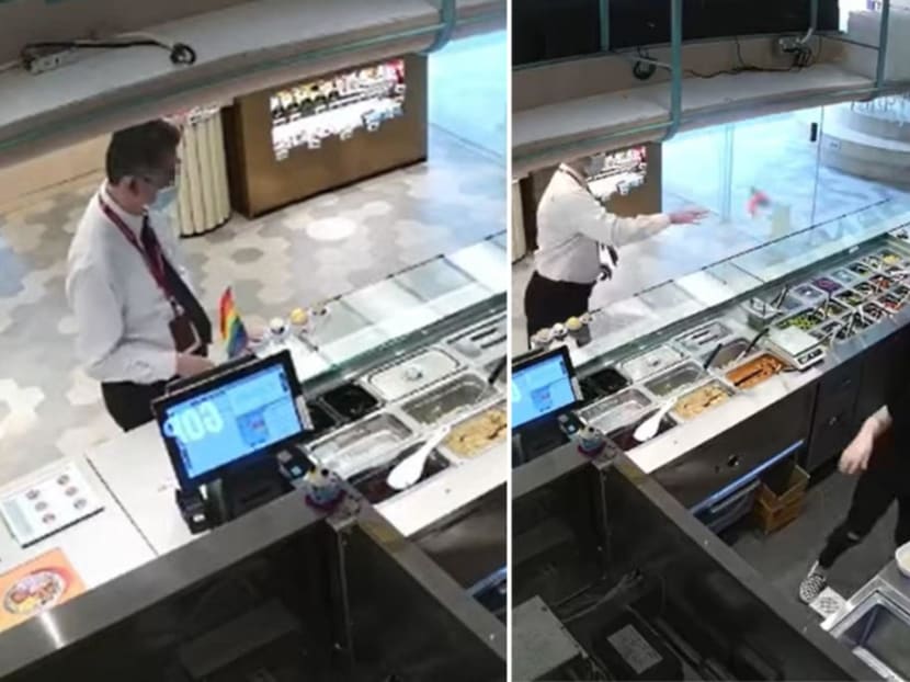 Man who threw LGBTQ pride flag at eatery owner in Lau Pa Sat gets 24-month conditional warning
