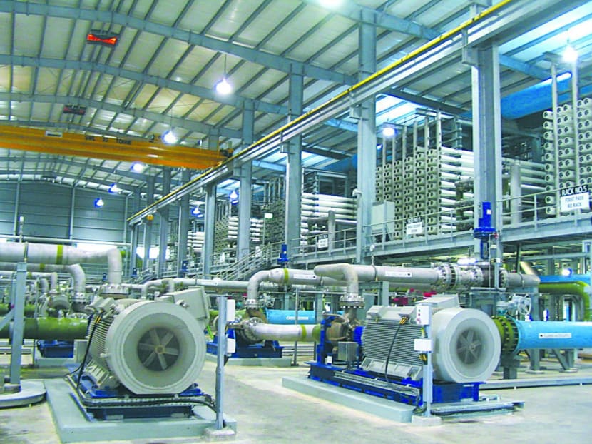 Singapore’s first desalination plant, SingSpring. TODAY file photo