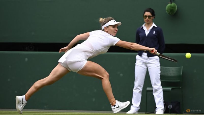 Halep demolishes Anisimova to reach Wimbledon semi-finals Halep demolishes Anisimova to reach Wimbledon semi-finals