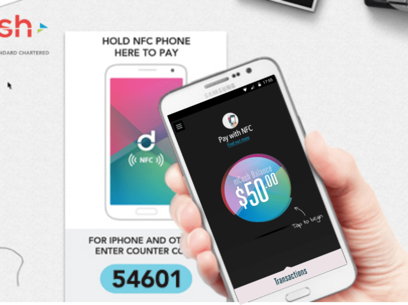 Tap and Pay on the Dash app. Photo: Singtel
