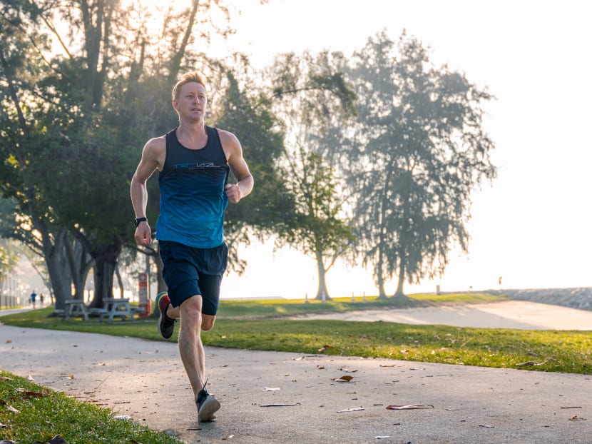 Briton breaks world record for longest triathlon by running, cycling and swimming 7,500km in Singapore Briton breaks world record for longest triathlon by running, cycling and swimming 7,500km in Singapore