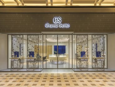 Grand Seiko opens its first standalone boutique in Singapore, located in Marina Bay Sands