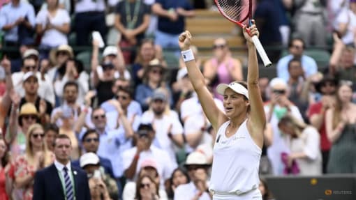 Maria rallies to stun Ostapenko and reach Wimbledon quarters