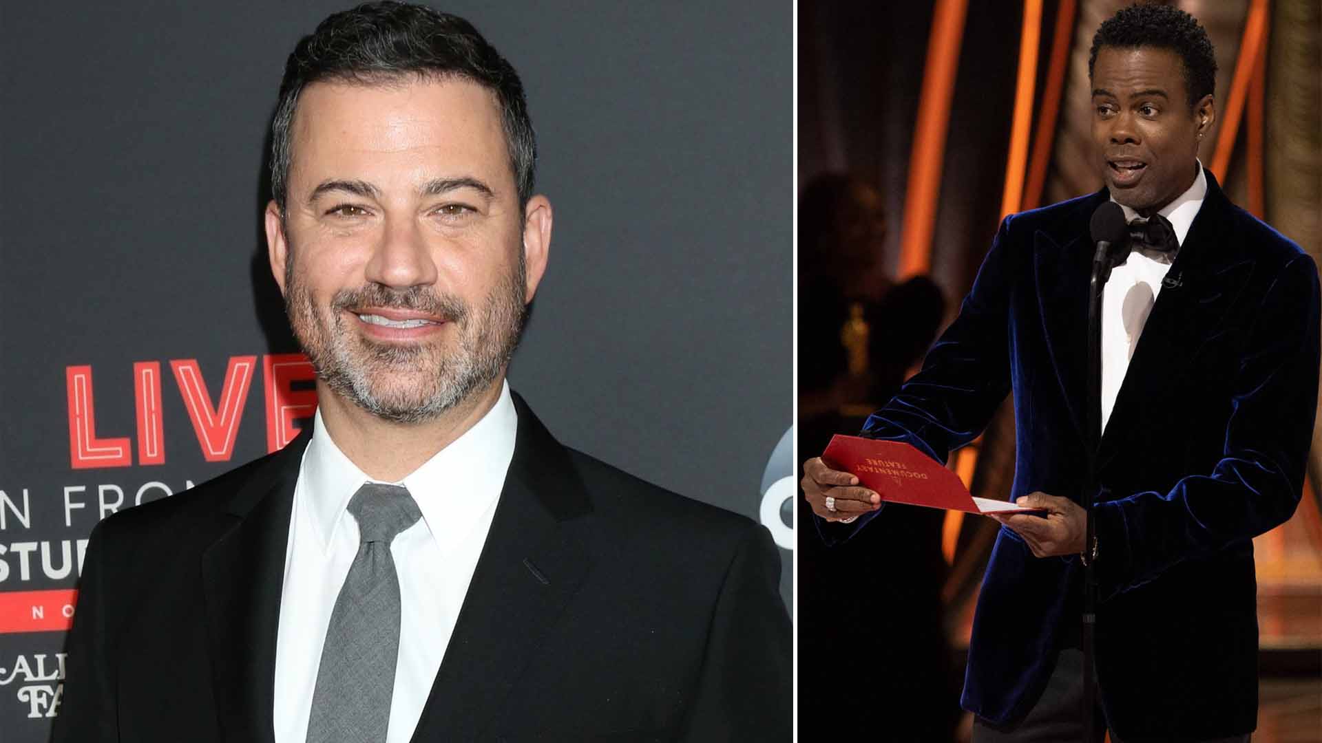 Jimmy Kimmel Weighs In On Will Smith Slapping Chris Rock At The Oscars: "Nobody Lifted a Finger! Spider-Man Was There!"