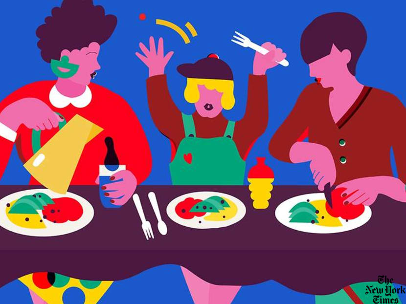 Tips to get your kids to eat healthier during family meals – without bribing them Tips to get your kids to eat healthier during family meals – without bribing them