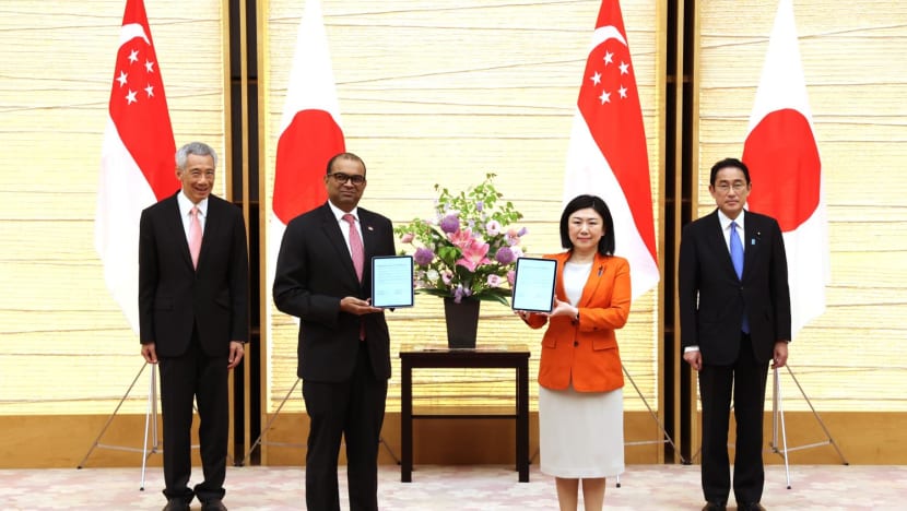 Singapore, Japan ink agreements on promoting start-ups, digital transformation for governments 