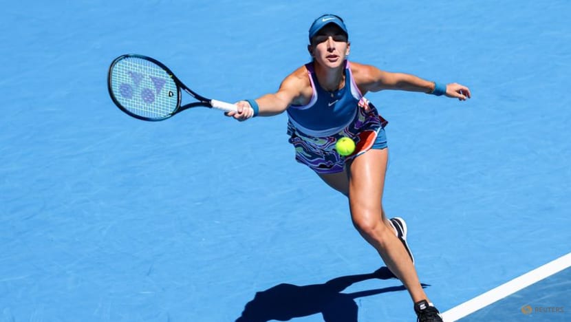 Sabalenka powers past Bencic into last eight Sabalenka powers past Bencic into last eight