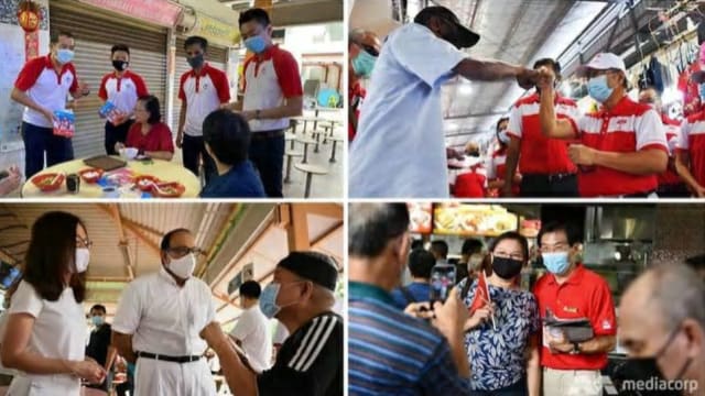 【新加坡大选】各政党候选人 周末继续到各选区走访选民