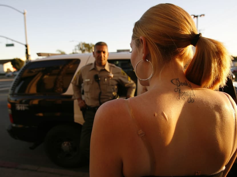 Of 190 identified sex-trafficking victims in 2014, Arizona State University researchers found two-thirds were under 18 years old, one in five was brought to southern Nevada from somewhere else and more than half were never reported as missing. AP file photo