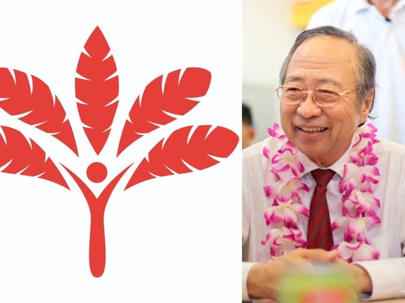 The five fronds of the tree represents the five ideals the Progress Singapore Party subscribes to: Democracy, Equality, Justice, Peace and Progress, as well as Singapore's multi-racial society consisting of the four racial groups and new citizens.
