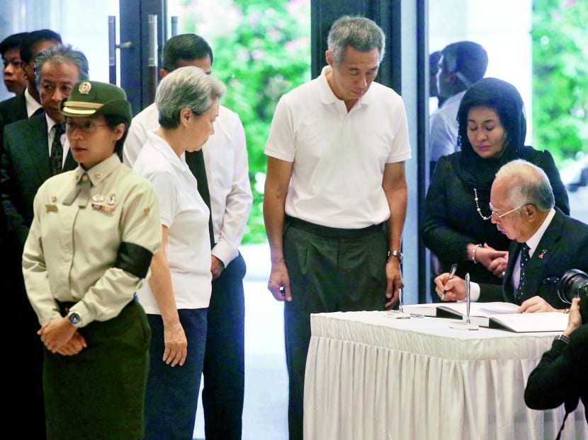 Mr Lee Kuan Yew will be among history’s greats, says Najib in tribute