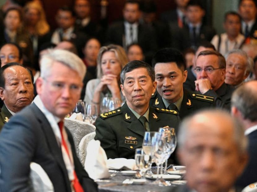 China’s Defence Minister Li Shangfu attends the 20th IISS Shangri-La Dialogue in Singapore on June 2, 2023.