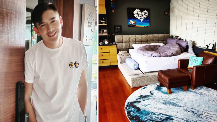 Covid-19 Home Improvement: Elvin Ng Added A Dining Table To His Bedroom “So Friends Can Have Meals When They Come Over”