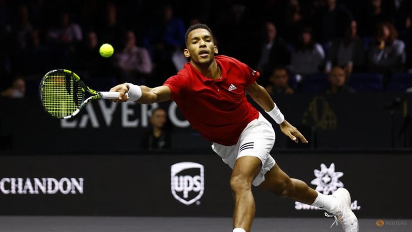Auger-Aliassime beats Djokovic to put Team World on brink of victory Auger-Aliassime beats Djokovic to put Team World on brink of victory