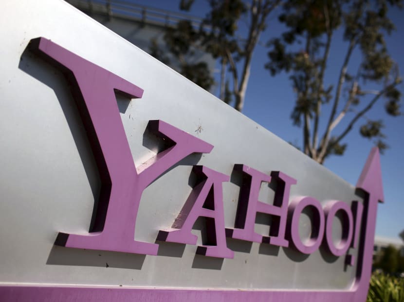 The Yahoo logo is shown at the company's headquarters in Sunnyvale, California. Reuters file photo