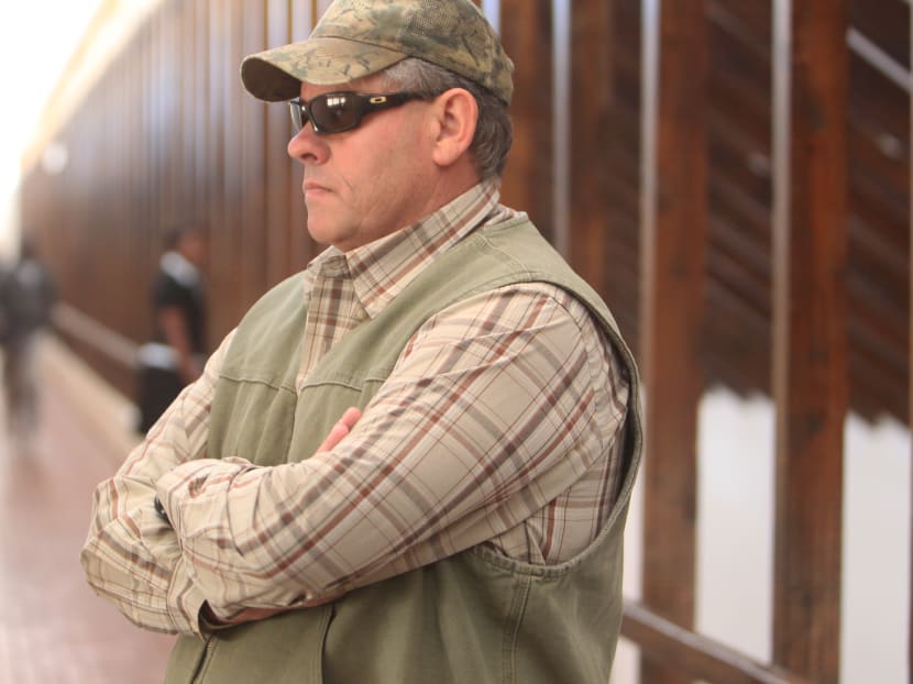 Professional hunter Theodore Bronkhorst prepares to enter the magistrates courts to face trial in Hwange about 700km south-west of Harare, Zimbabwe, on Aug 5, 2015. Photo: AP